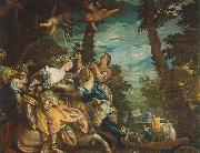 VERONESE (Paolo Caliari) The Rape of Europe rw oil